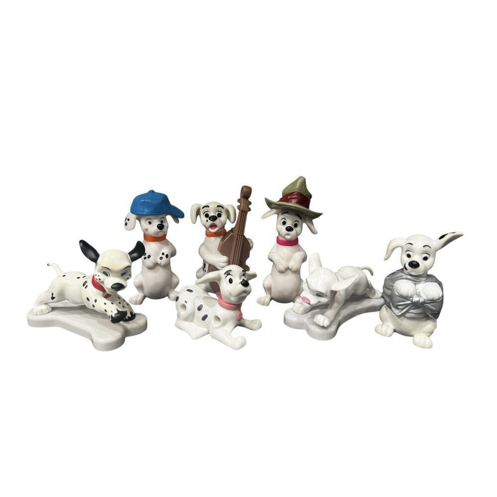 Disney’s 101 102 Dalmations McDonald’s Mixed Lot Of 7 Happy Meal Toys